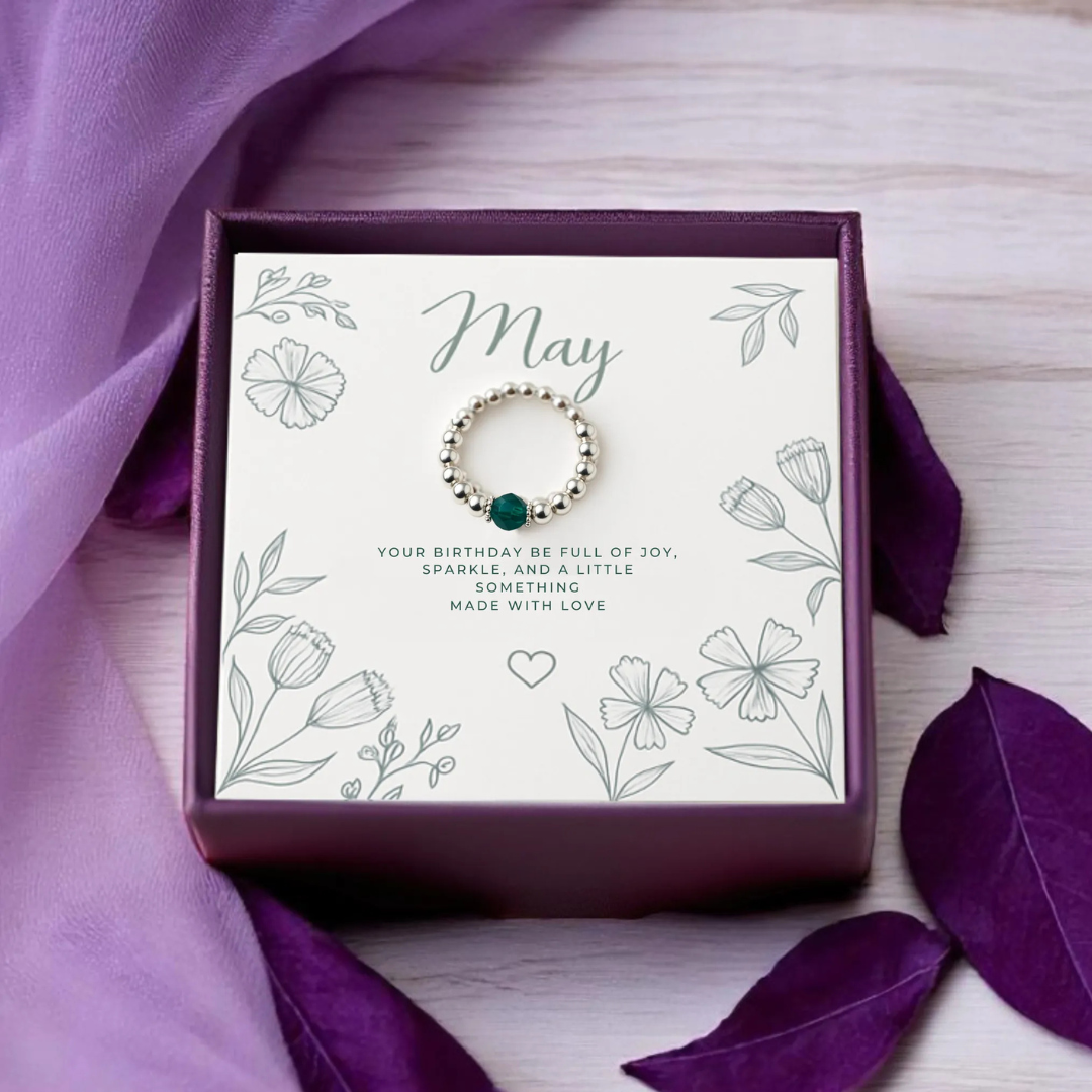 Emerald Crystal Ring