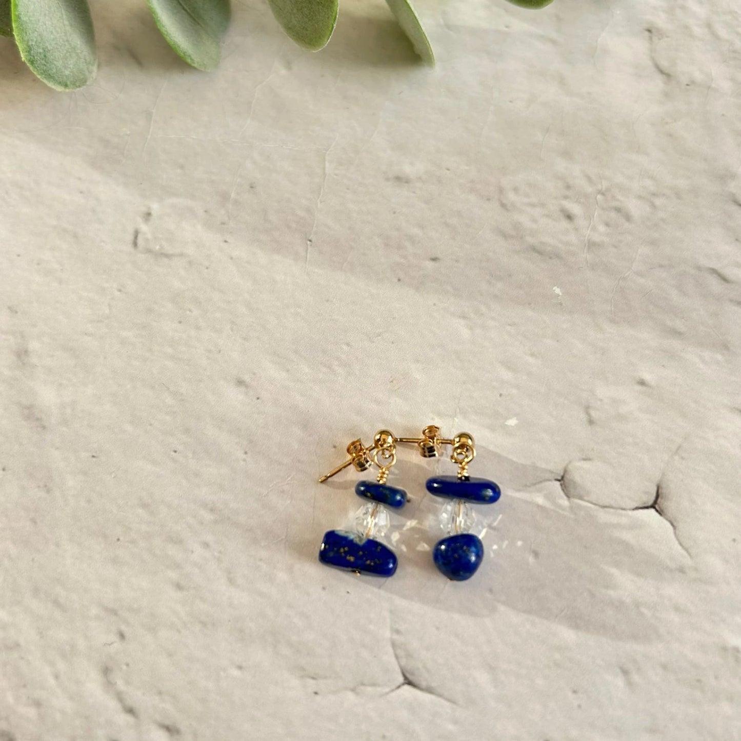 Lapis Lazuli Gemstone Earrings