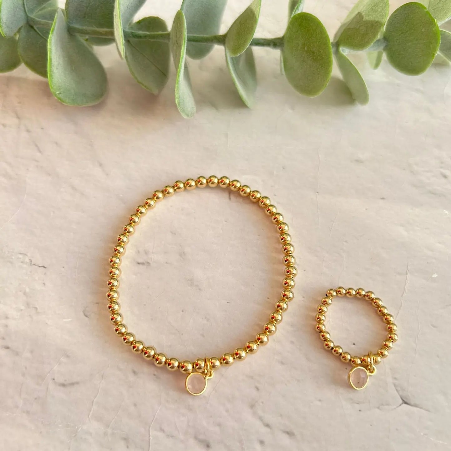 Rose Quartz Jewellery Sets