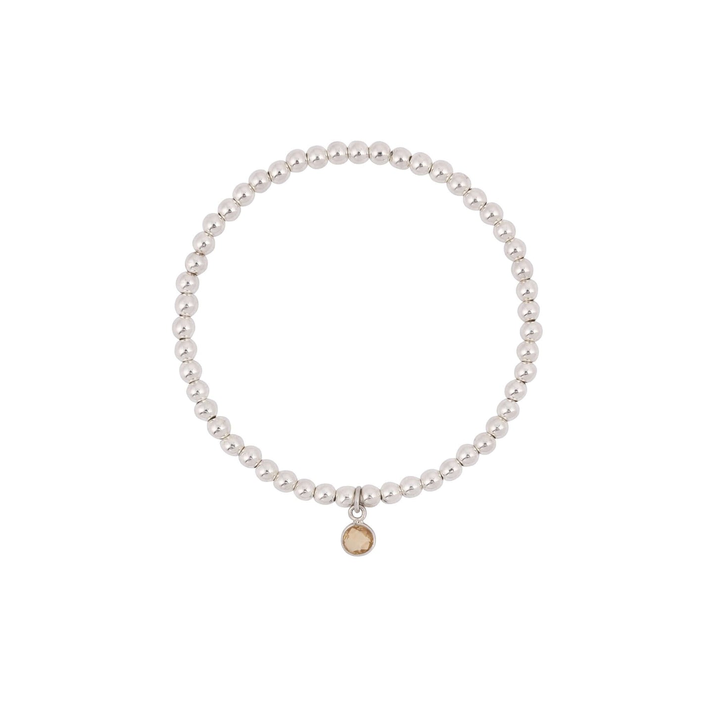 Citrine Birthstone Bracelet - Made Here with Love