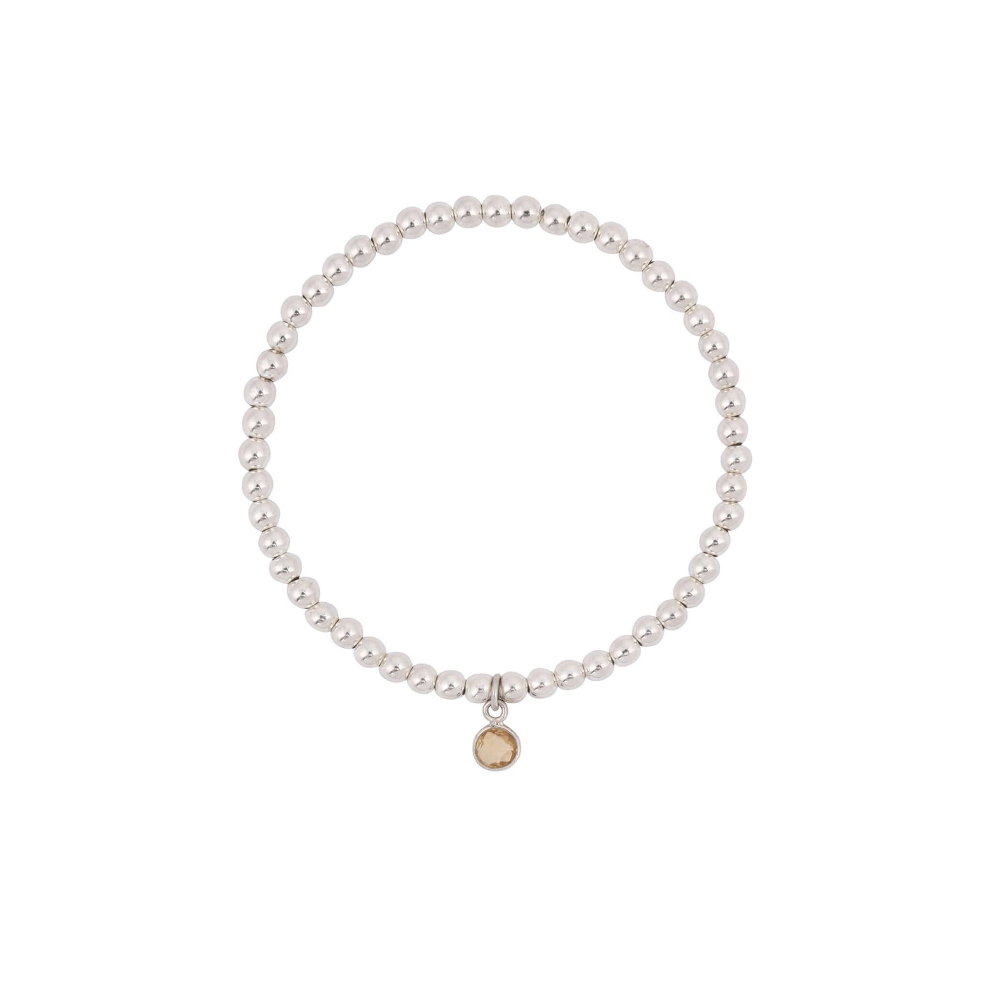 Citrine Birthstone Bracelet - Made Here with Love