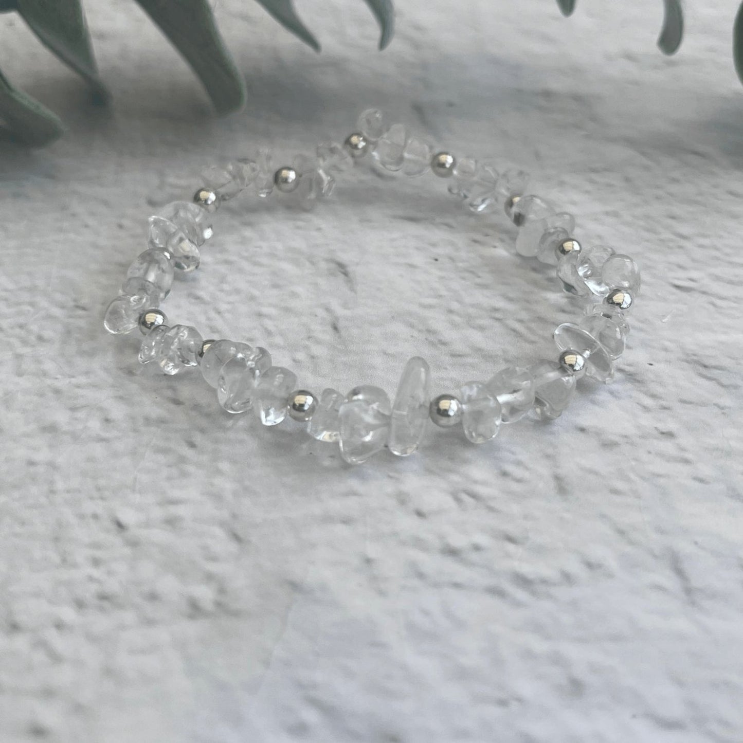 Clear Quartz Bracelet - Made Here with Love