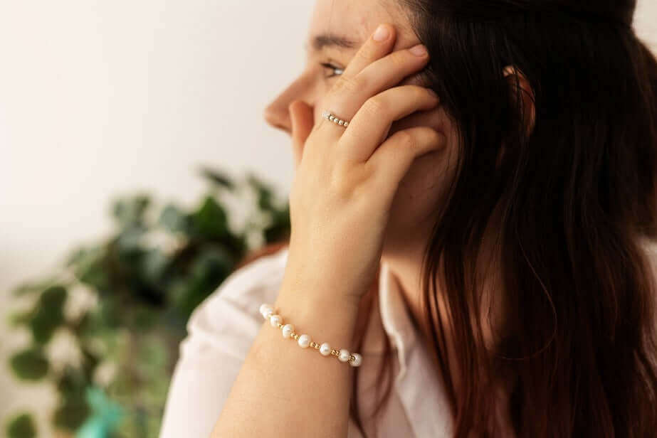 Freshwater Pearl Bracelet - Made Here with Love