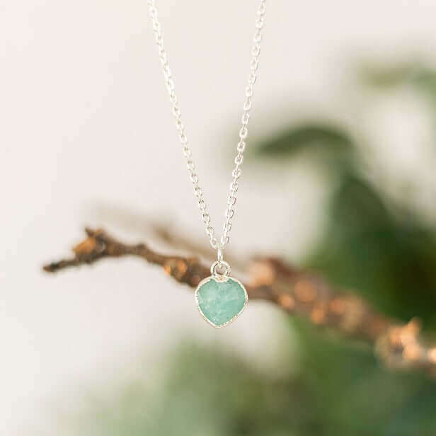 Heart Charm Necklace - Made Here with Love