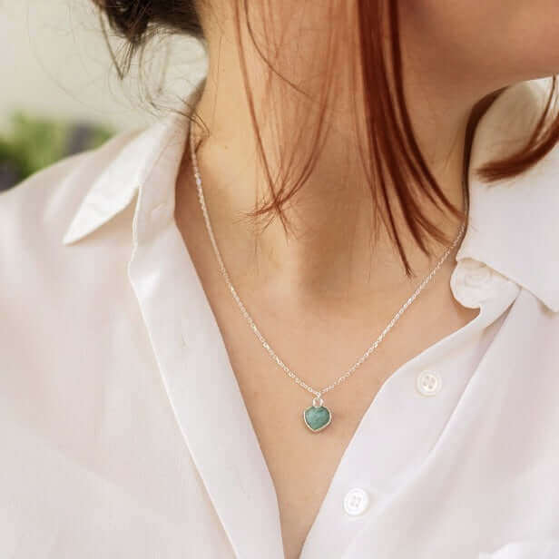 Heart Charm Necklace - Made Here with Love
