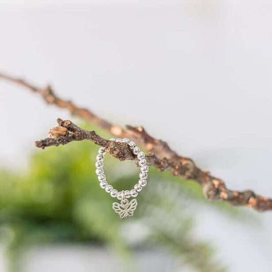 Silver Butterfly Ring - Made Here with Love