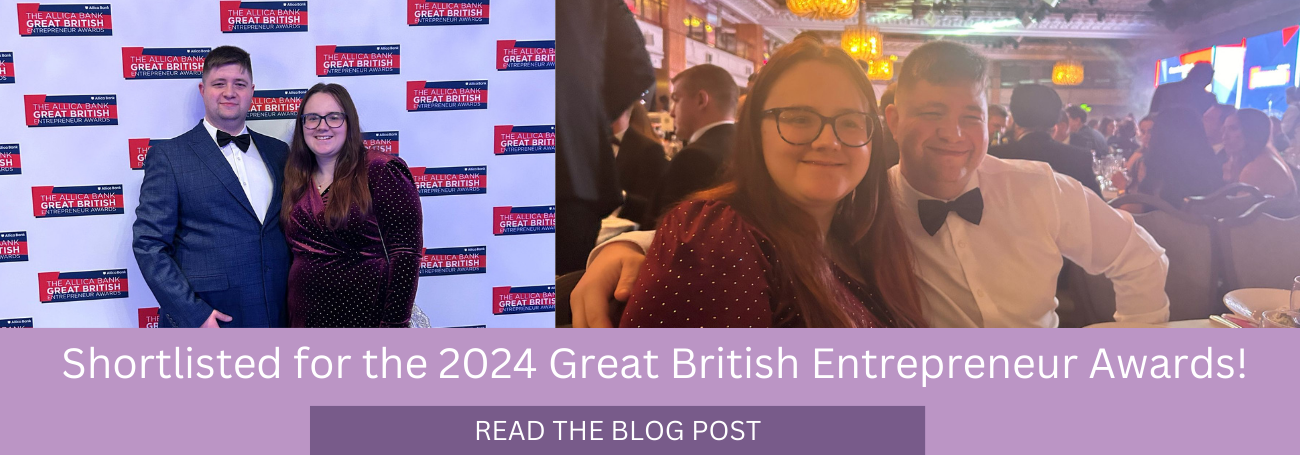 Shortlisted for the 2024 Great British Entrepreneur Awards!