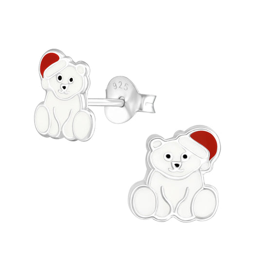 Polar Bear Earrings