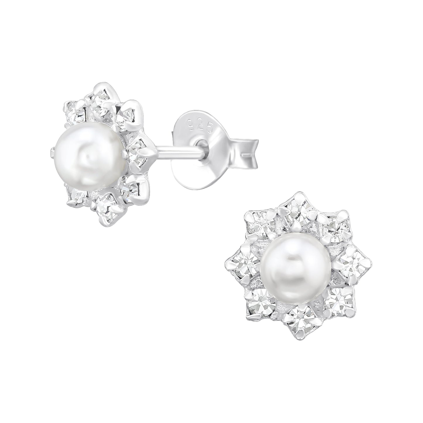 Pearl Stud Earrings