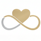 Made Here With Love jewellery brand logo in gold heart design