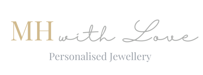 Made Here With Love handmade jewellery logo in soft neutral tones