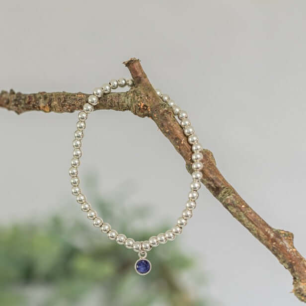 Sapphire Birthstone Bracelet, September Birthstone Jewellery