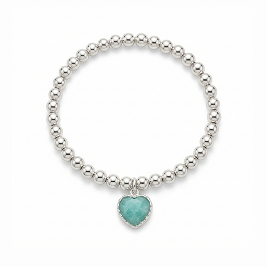Heart Charm Bracelet