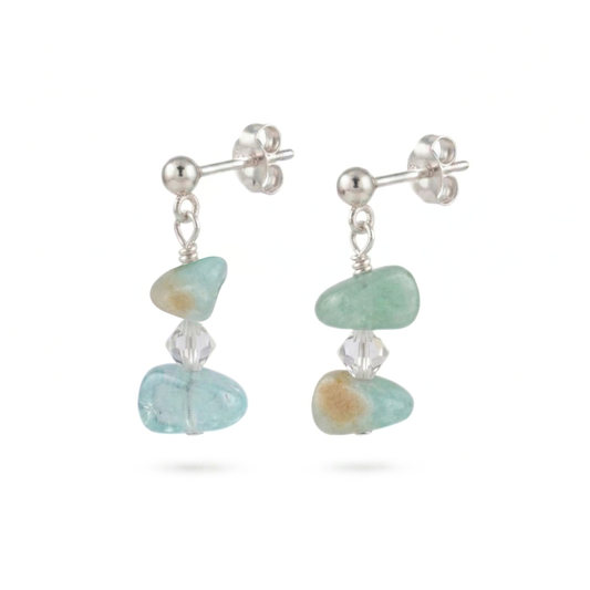 Amazonite Gemstone Earrings