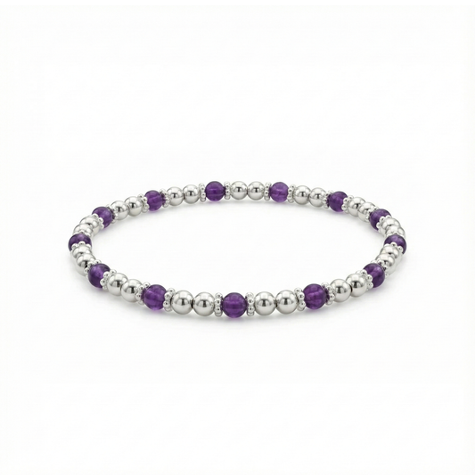 Amethyst Stone Bracelet