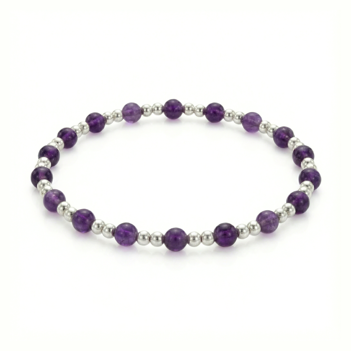 Amethyst Gemstone Bracelet
