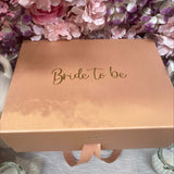 Bride-to-be gift box with accessories