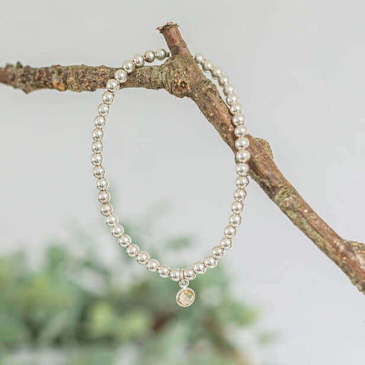 Citrine Birthstone Bracelet - Made Here with Love