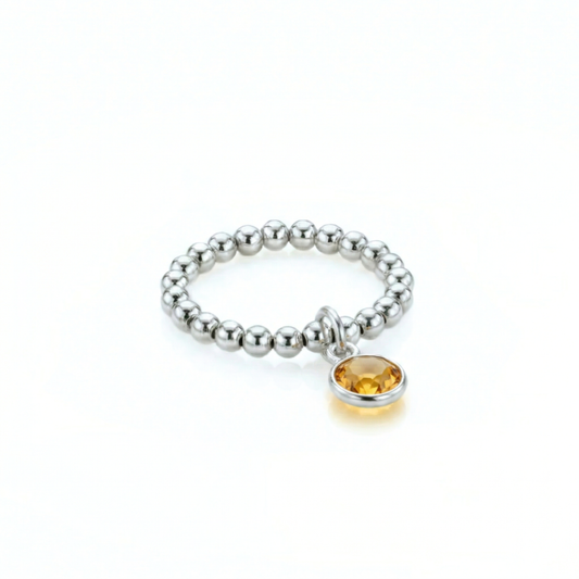 Citrine Birthstone Ring