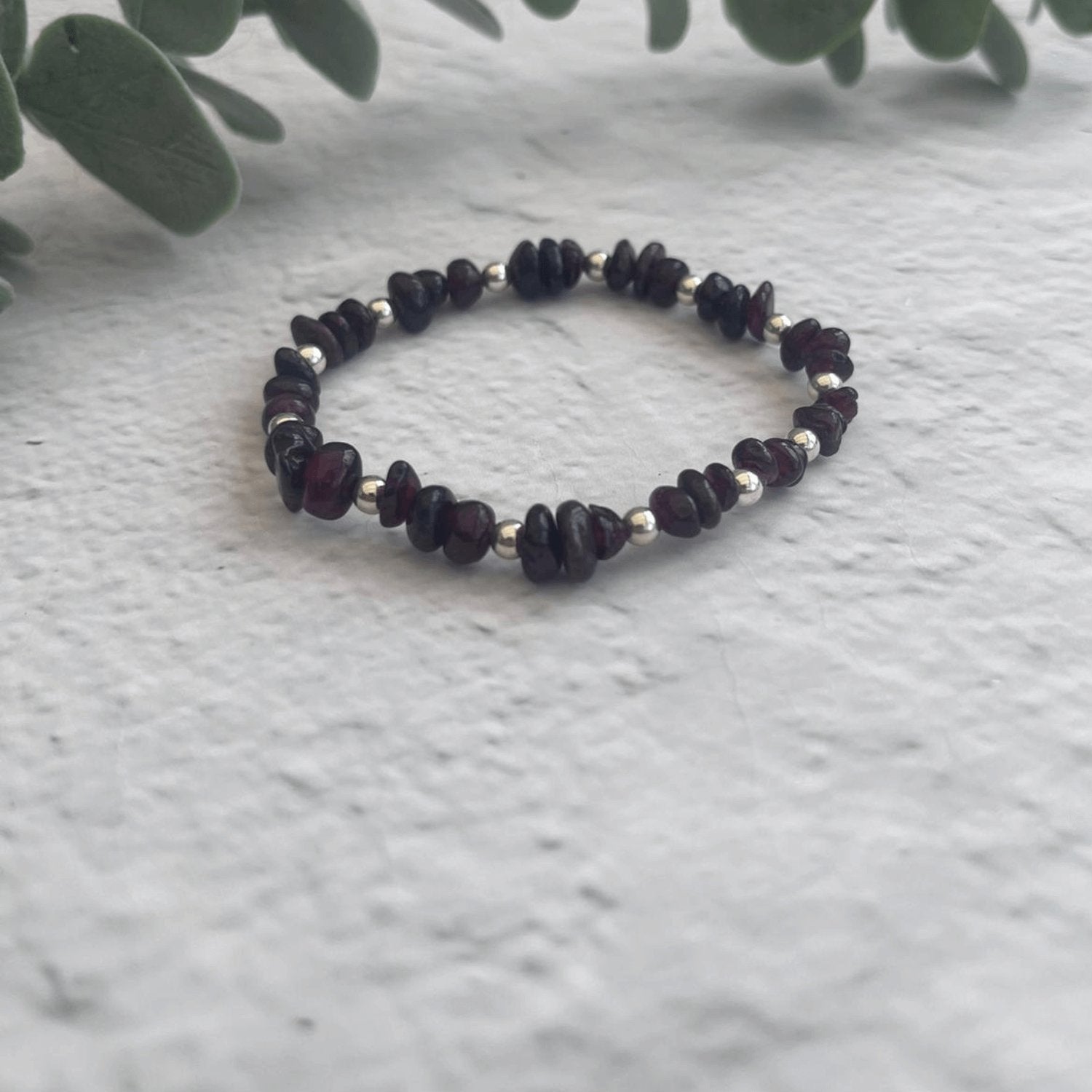 Garnet Bracelet - Made Here with Love