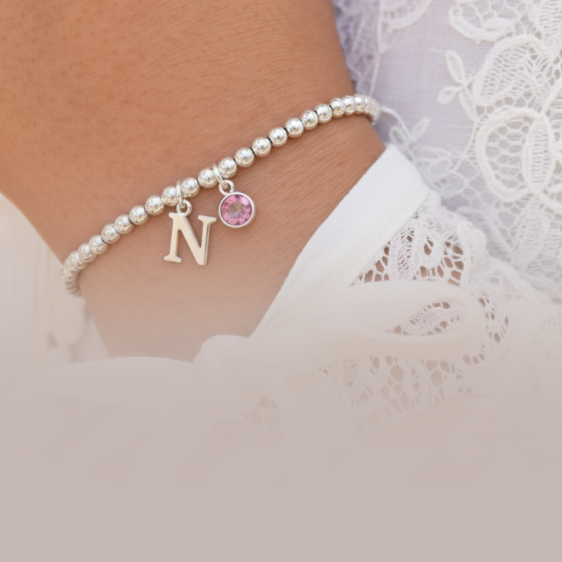Handmade jewellery gifts for her including silver bracelets and personalised pieces UK