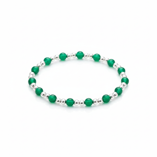 Green Gemstone Bracelet