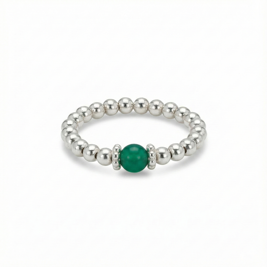 Green Gemstone Ring