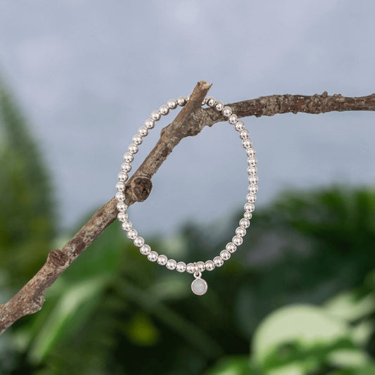 Moonstone Birthstone Bracelet - Made Here with Love