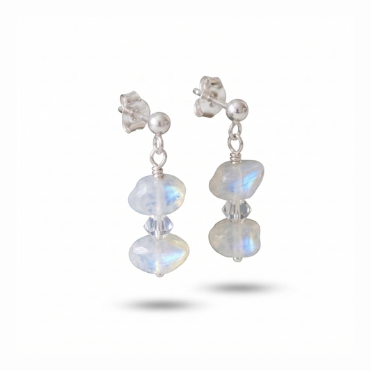 Moonstone Gemstone Earrings