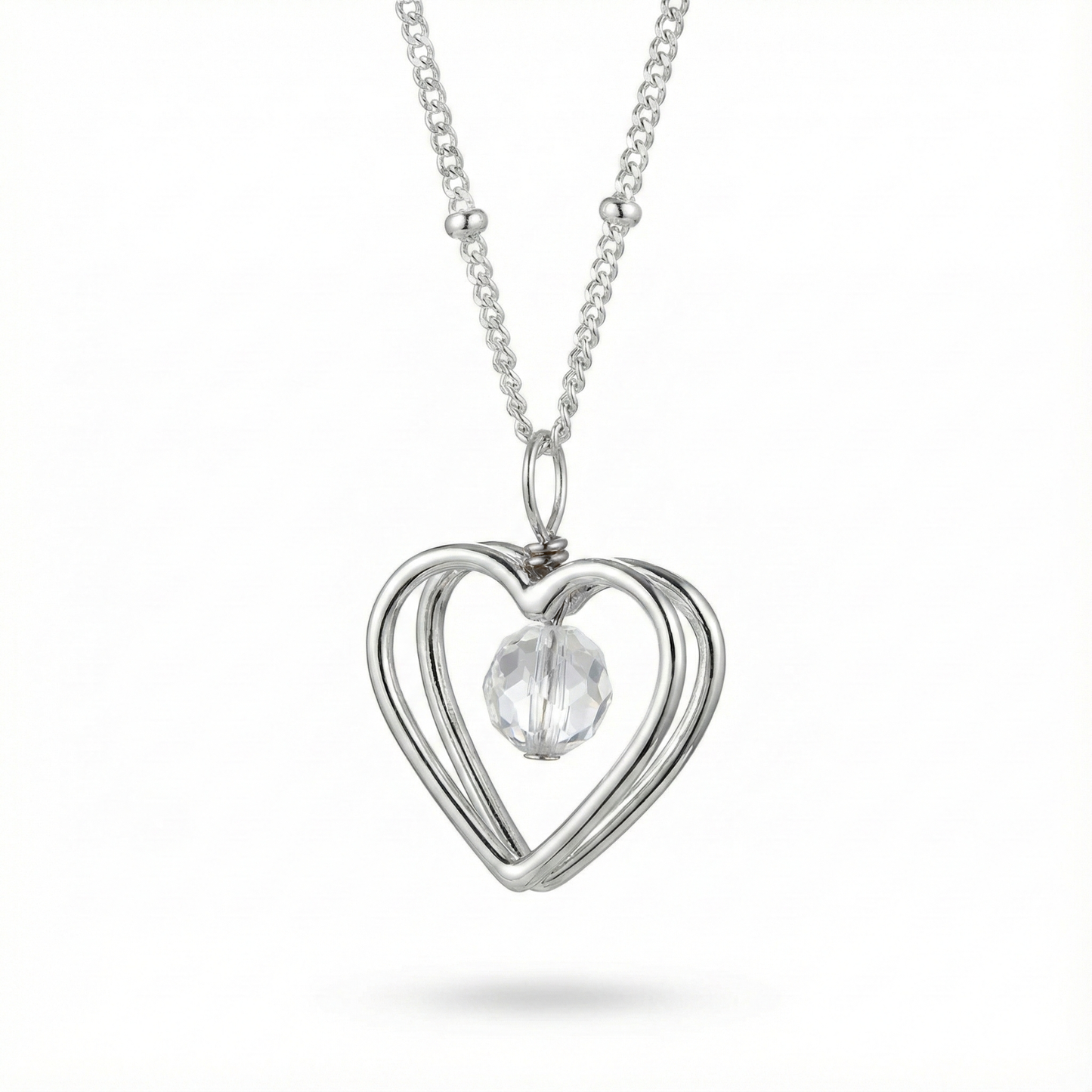 Crystal Heart Necklace