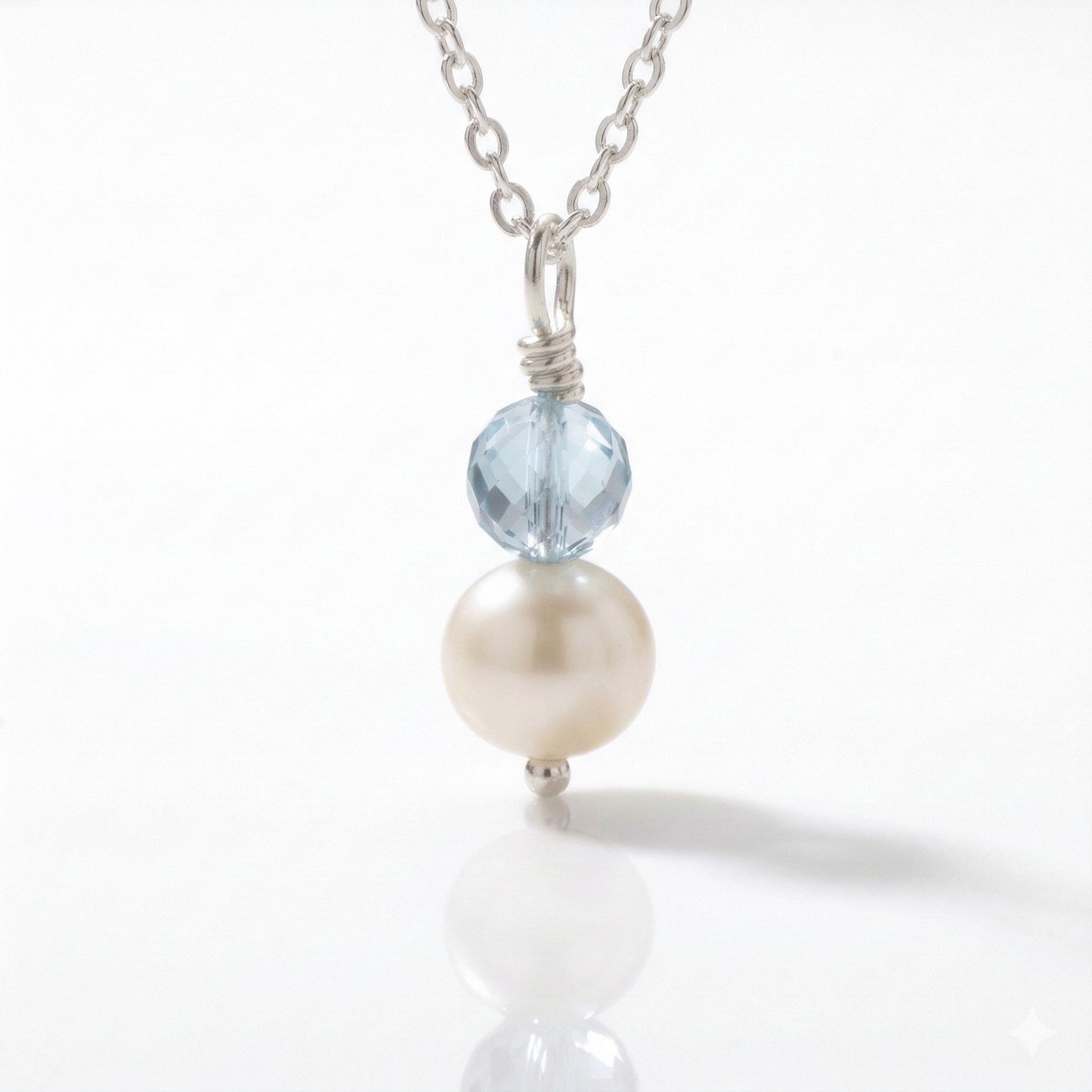 Pearl and Crystal Necklace