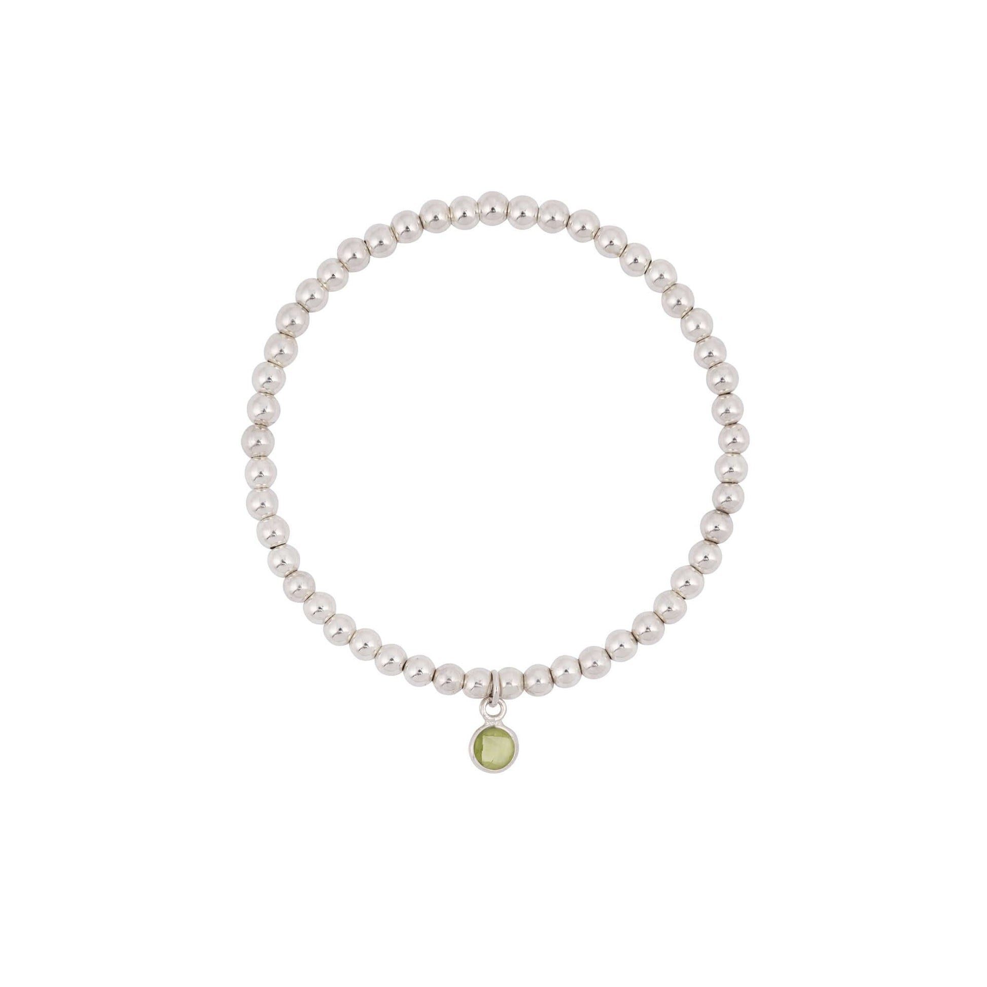 Peridot August Birthstone Bracelet - Made Here with Love