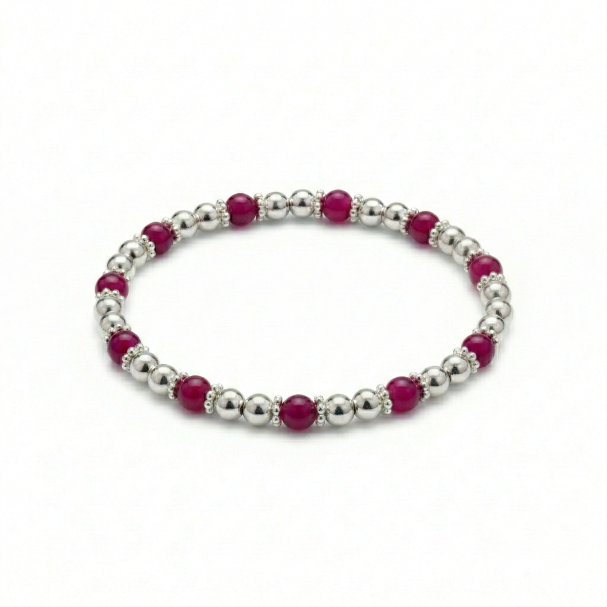 Agate Gemstone Bracelet