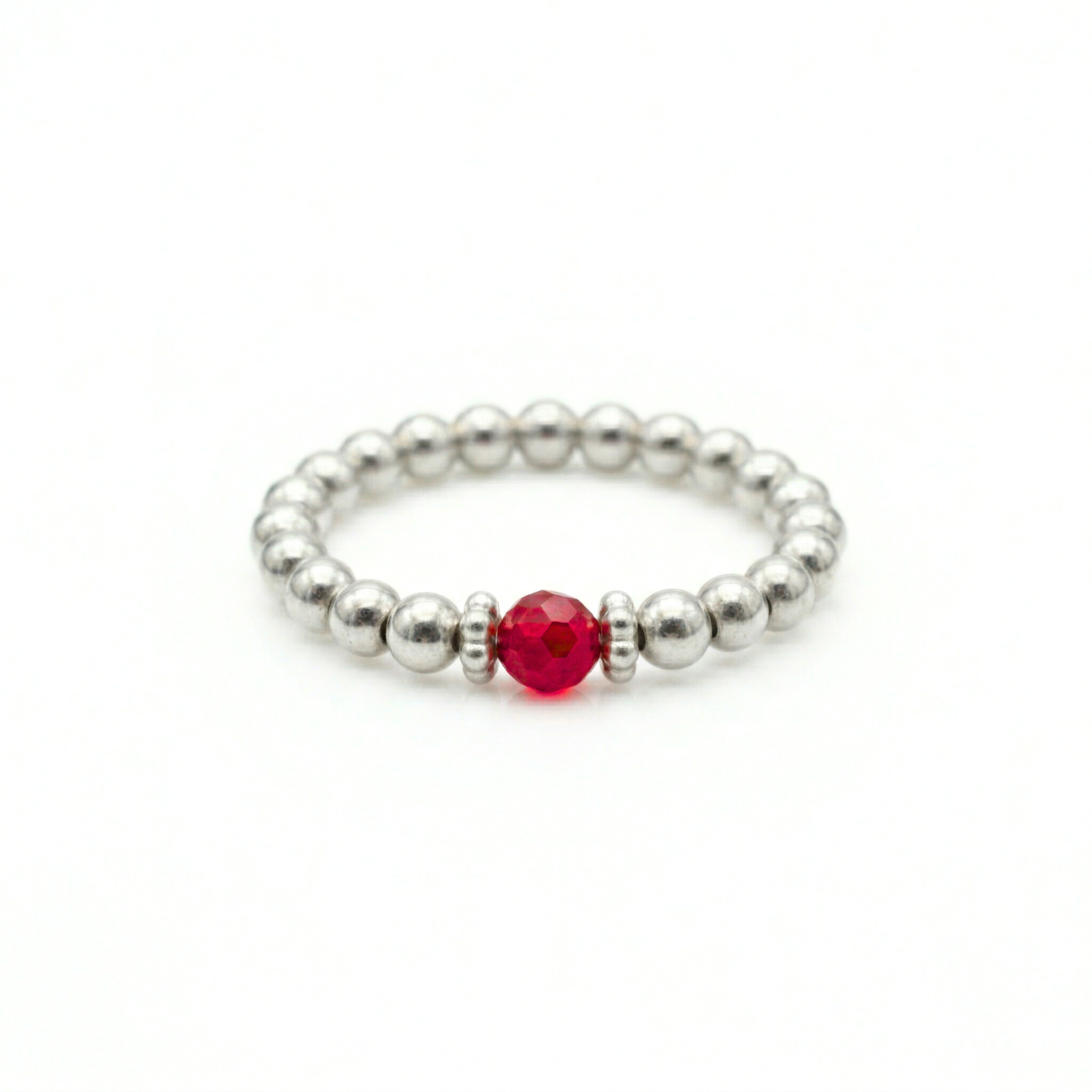 Scarlet Crystal Ring