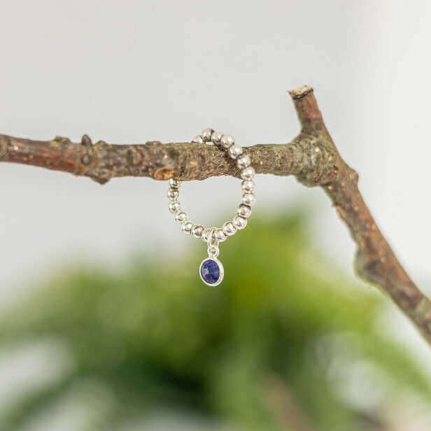 Sapphire Birthstone Ring - Made Here with Love