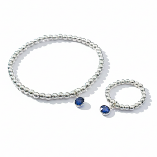 Sapphire Jewellery Set