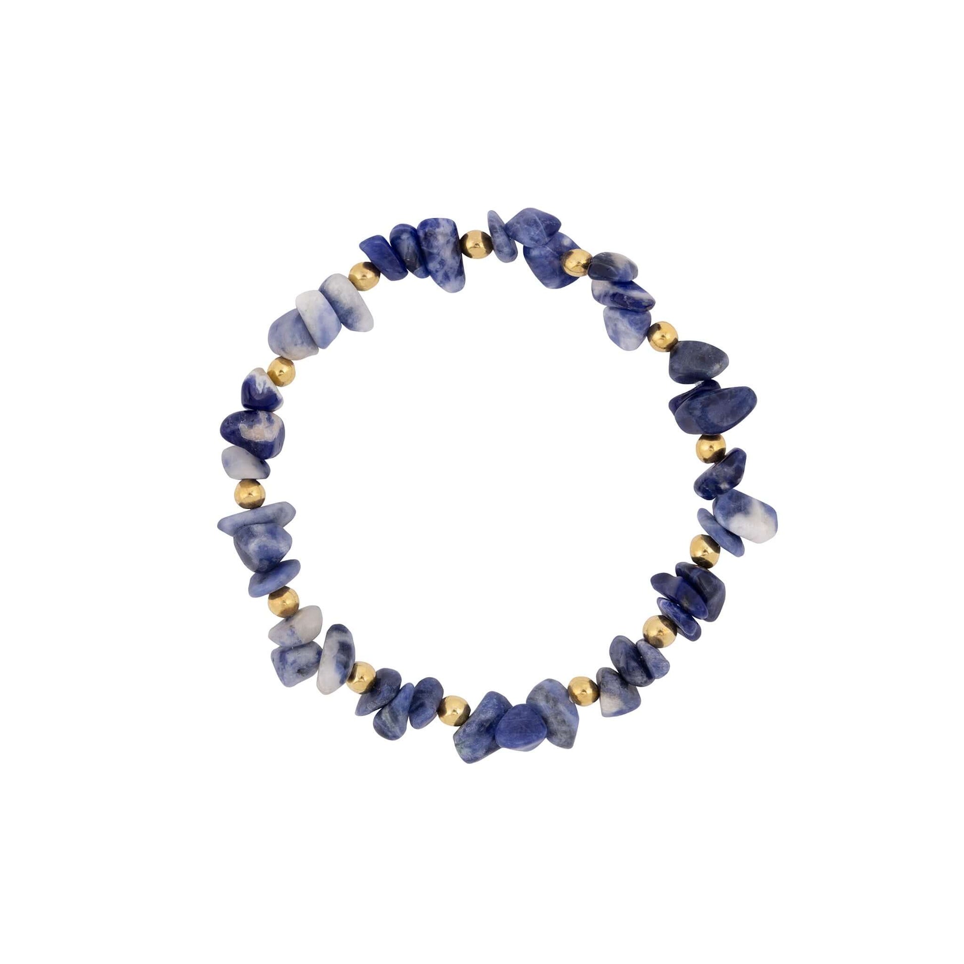 Sodalite Crystal Bracelet - Made Here with Love