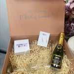 Will you be my Maid of Honor box - Made Here with Love
